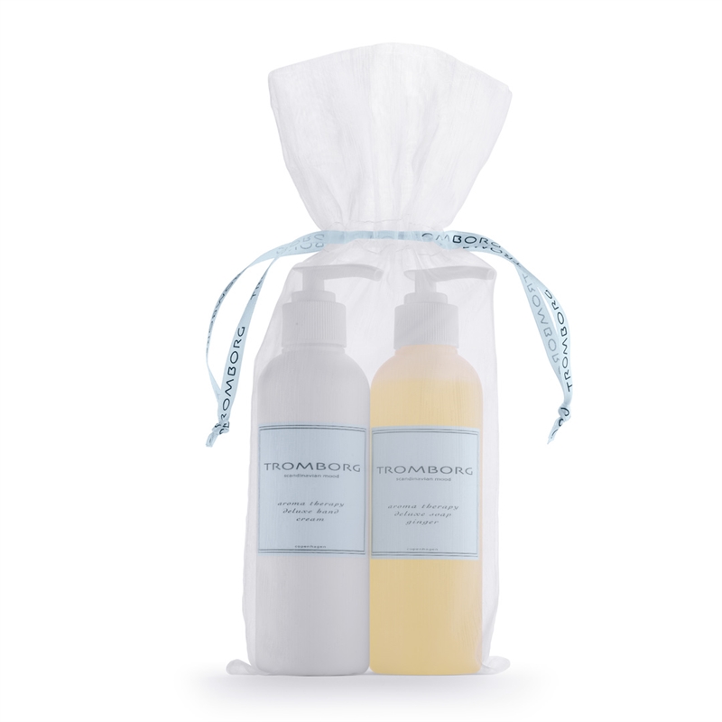 Tromborg Deluxe Hand Cream & Hand Soap Gavesæt hos parfumerihamoghende.dk 
