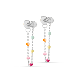 ENAMEL Copenhagen Lola Earrings - Rainbow hos parfumerihamoghende.dk 