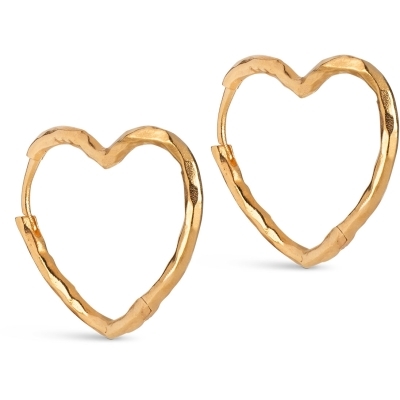 Enamel Copenhagen Organic Heart Øreringe hos parfumerihamoghende.dk 