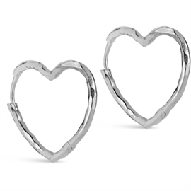 Enamel Copenhagen Organic Heart Øreringe hos parfumerihamoghende.dk 