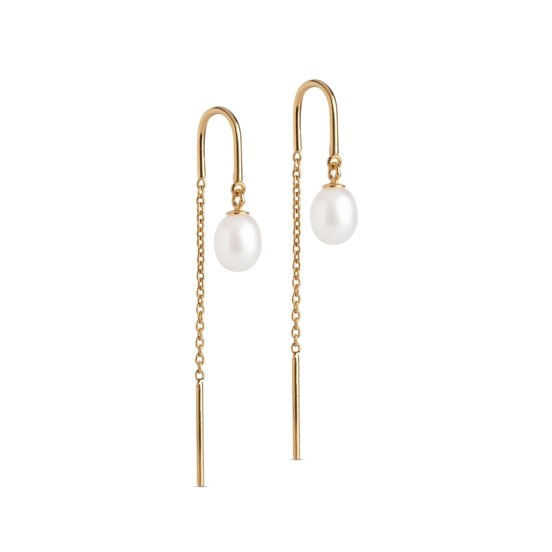 ENAMEL Copenhagen Eleanor Earrings - Pearl