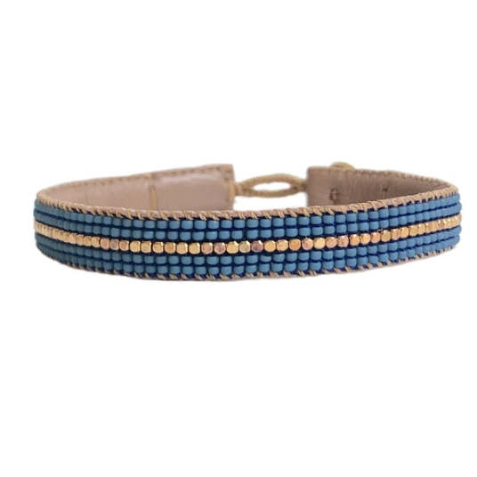 IBU Jewels The Stripe Bracelet Royal Blue  hos parfumerihamoghende.dk 