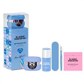 Le Mini Macaron Manicure Kit - Fleur Blue 