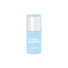 Le Mini Macaron Gel Neglelak - Blue Vanilla 10 ml hos parfumerihamoghende.dk 