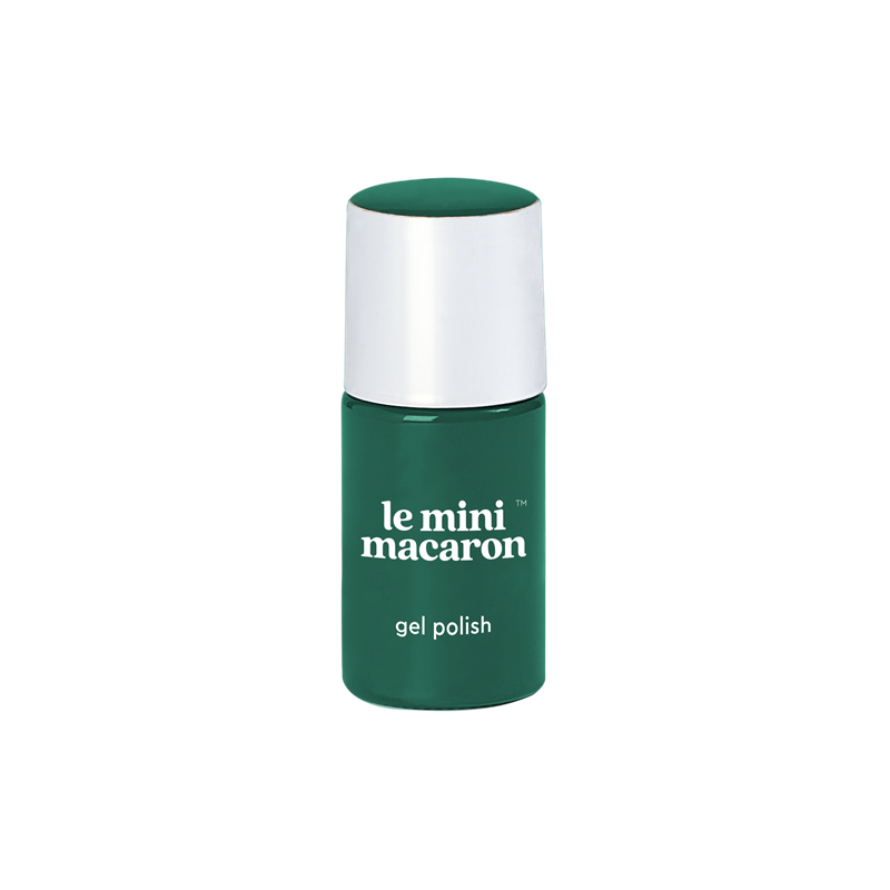 Le Mini Macaron Gel Neglelak - Emerald Green hos parfumerihamoghende.dk