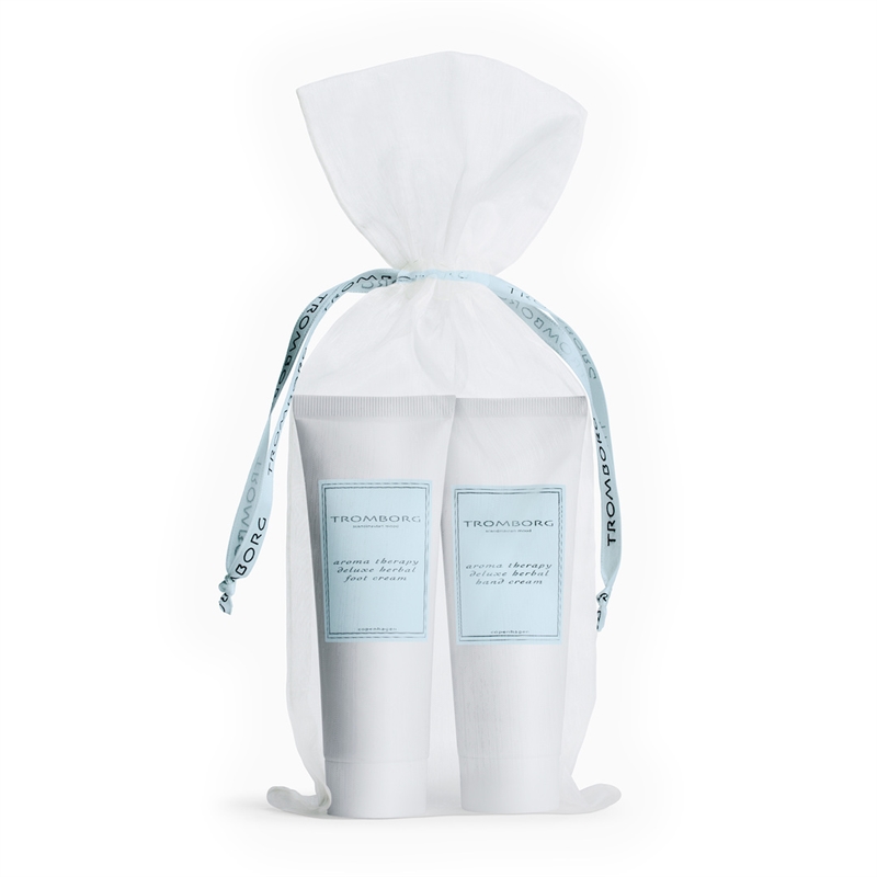 Tromborg Herbal Hand & Foot Cream Gavesæt hos parfumerihamoghende.dk 