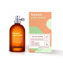 hej:pure Pure Wood Edp 50 ml hos parfumerihamoghende.dk 