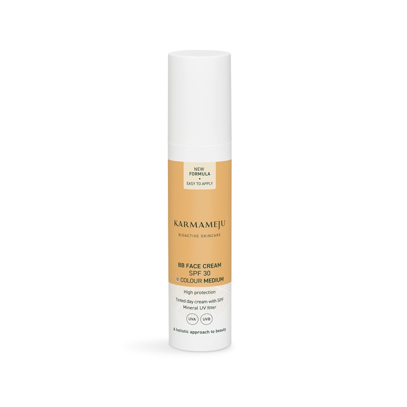 Karmameju Sun BB SPF 30 Medium 50 ml hos parfumerihamoghende.dk 