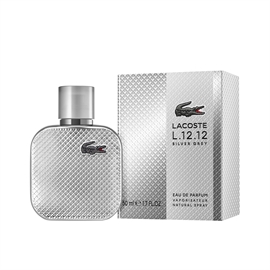 Lacoste L.12.12 Silver Grey Edp 50 ml  hos parfumerihamoghende.dk 