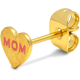 LULU Copenhagen Heart Mom Ørering 1 Stk