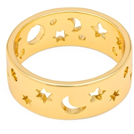LULU Copenhagen Stardust Ring - Str.55