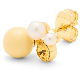 LULU Copenhagen Bouquet Lemon Ørering 1 stk.