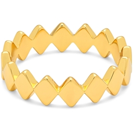 LULU Copenhagen Confetti Ring Forgyldt hos parfumerihamoghende.dk 