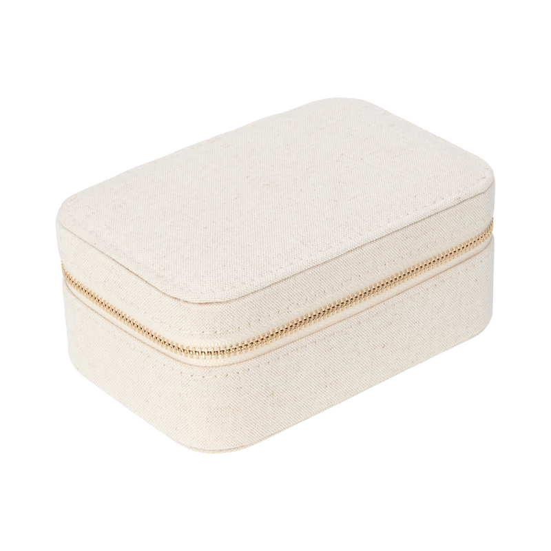 Pico Large Jewelry Box - Ivory  hos parfumerihamoghende.dk 