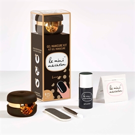 Le Mini Macaron Manicure Kit - Licorice hos parfumerihamoghende.dk 