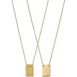 ENAMEL Copenhagen I Love You Necklace hos parfumerihamoghende.dk 