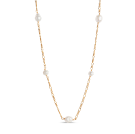 ENAMEL Copenhagen Brielle Necklace - Figaro/Pearl hos parfumerihamoghende.dk 