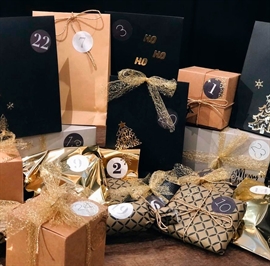 Personlig Adventskalender hos parfumerihamoghende.dk