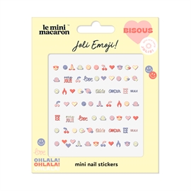Le Mini Macaron - Mini Nail Art - Jolie Emoji hos parfumerihamoghende.dk 