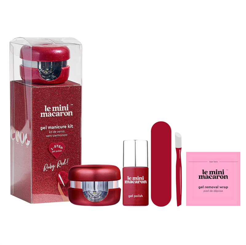 Le Mini Macaron Kit - Ruby red hos parfumerihamoghende.dk 