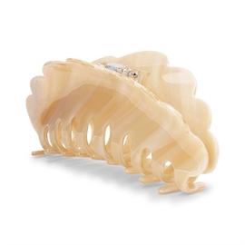 Sui Ava Iris Bone Giga Hårklemme - Ivory  hos parfumerihamoghende.dk 