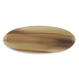 Sui Ava Oval Bone Hårspænde - Green hos parfumerihamoghende.dk 
