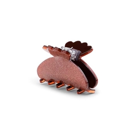 Sui Ava Helle Moonlight Mini Hårklemme - Brown Shimmer hos parfumerihamoghende.dk 