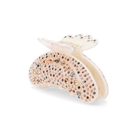 Sui Ava Helen Secret Middle Hårklemme - Shimmer Oatmeal  hos parfumerihamoghende.dk 