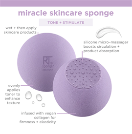 Real Techniques - Miracle Skincare Sponge hos parfumerihamoghende.dk 
