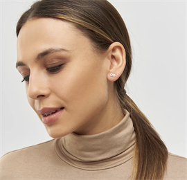 LULU Copenhagen Infinity Ørering 1 stk. Sølv hos parfumerihamoghende.dk 