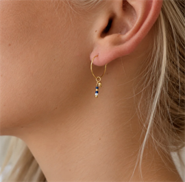 ENAMEL Copenhagen Petra Dangle Hoops Moon Tide hos parfumerihamoghende.dk 