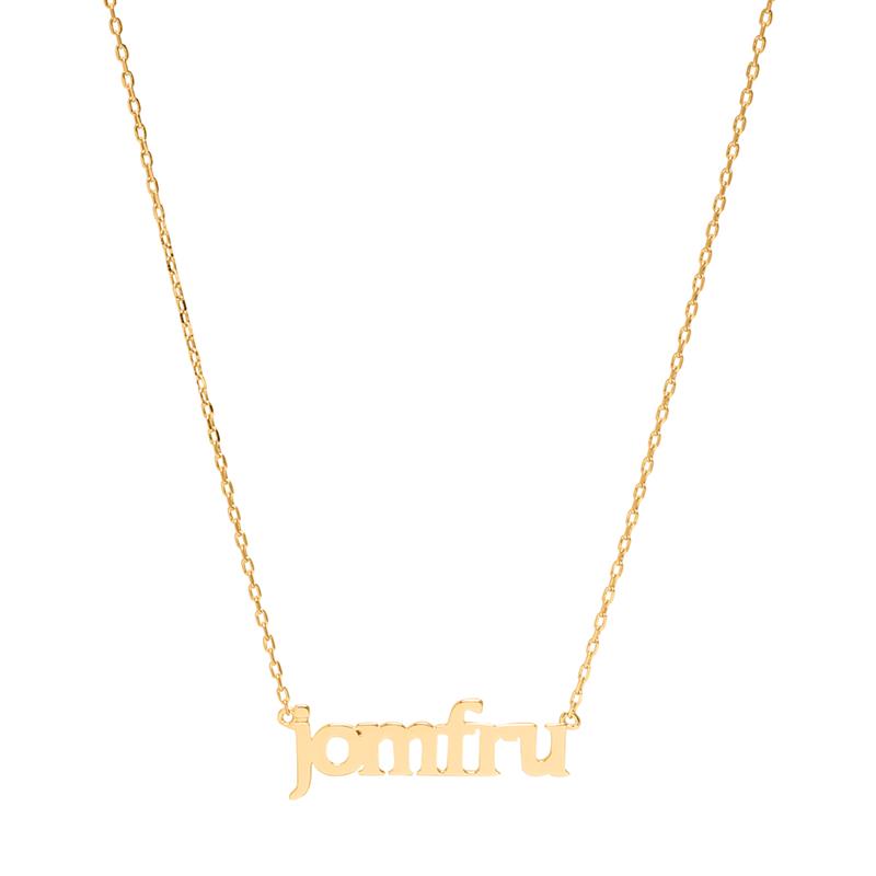 Sui Ava Zodiac Sign Necklace Gold - Jomfru hos parfumerihamoghende.dk