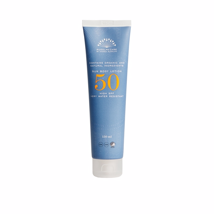 Rudolph Care Sun Body Lotion SPF 50 150 ml i parfumerihamoghende.dk