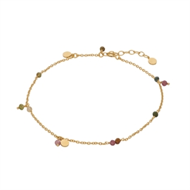 Pernille Corydon Afterglow Pastel Anklet Adj. 23-26 cm hos parfumerihamoghende.dk