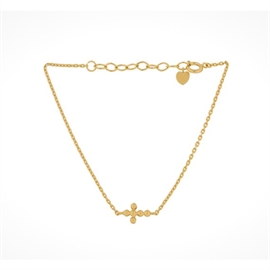 Pernille Corydon Cross Bracelet Adj. 15-18 cm