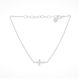 Pernille Corydon Cross Bracelet Adj. 15-18 cm hos parfumerihamoghende.dk