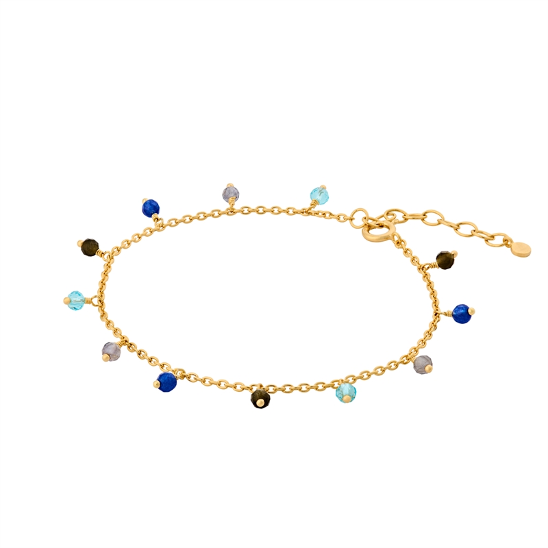 Pernille Corydon Blue Hour Bracelet Adj. 16-19 cm