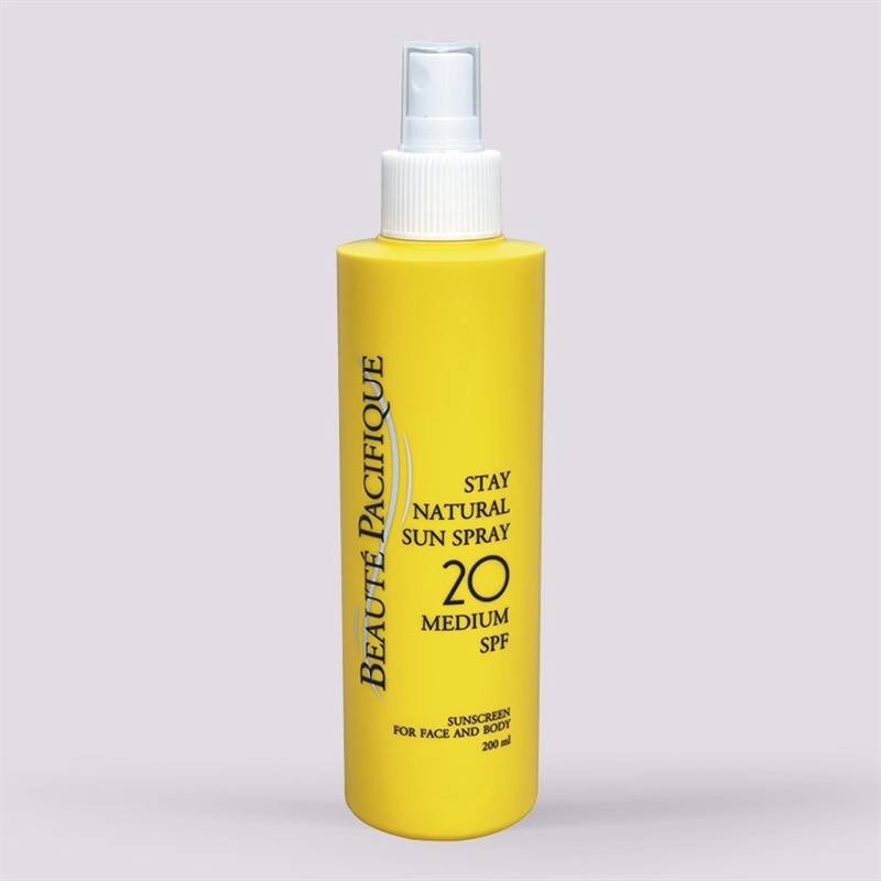 Beauté Pacifique - Stay Natural Sun Spray SPF 20 200 ml hos parfumerihamoghende.dk