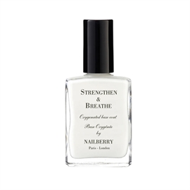 Nailberry - Breathe Base Coat 15 ml  hos parfumerihamoghende.dk