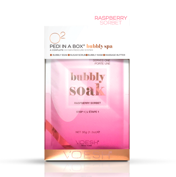 VOESH Pedi In A Box - Bubbly Raspberry Sorbet hos parfumerihamoghende.dk