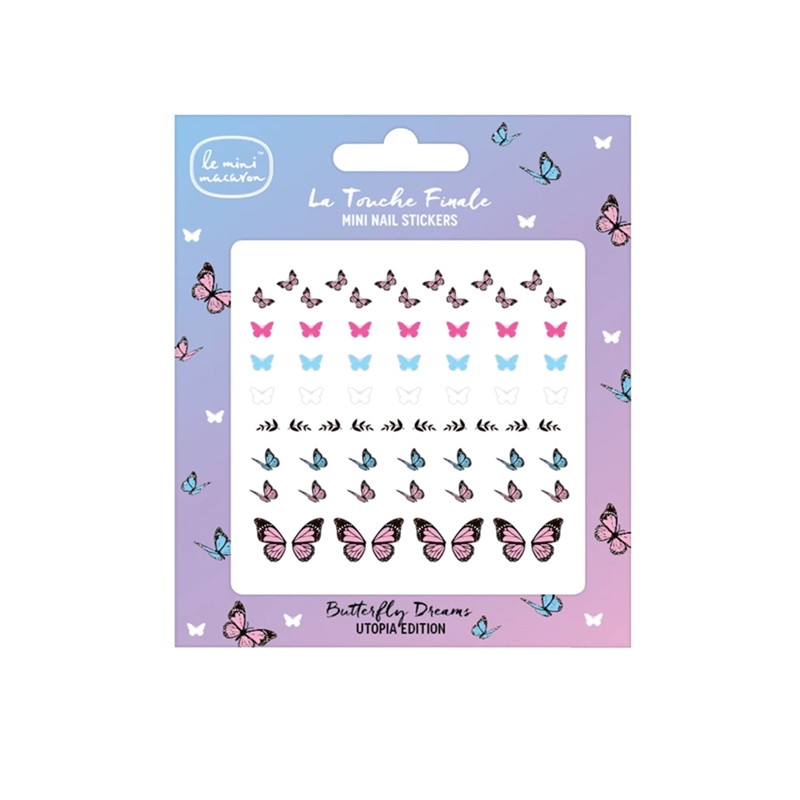 Le Mini Macaron Mini Nail Art - Butterfly Dreams hos parfumerihamoghende.dk