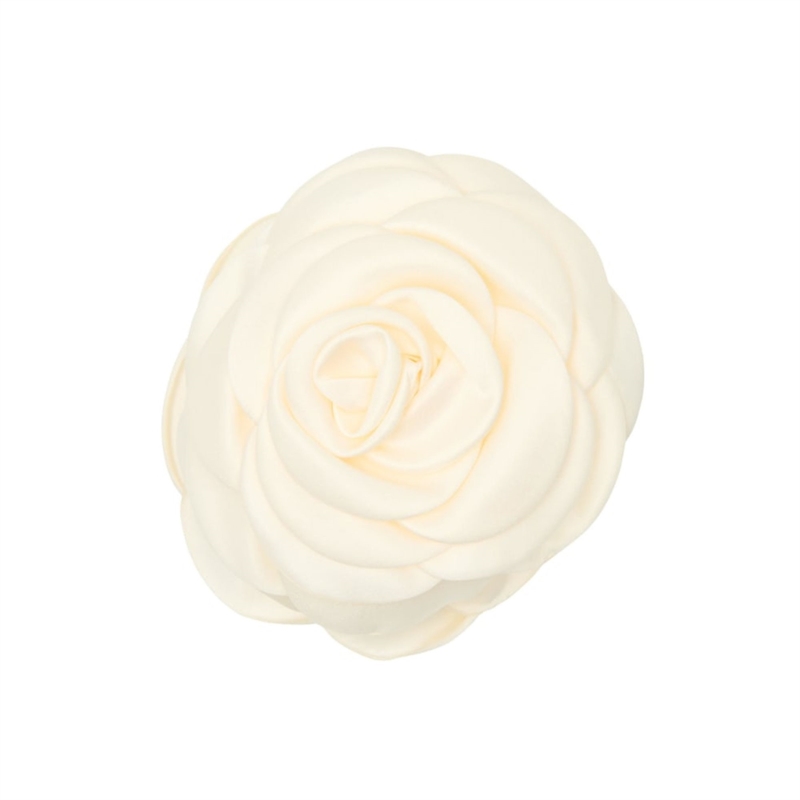 Pico Giant Satin Rose Claw - Ivory
