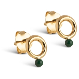 Enamel Copenhagen Dotta Øreringe - Green