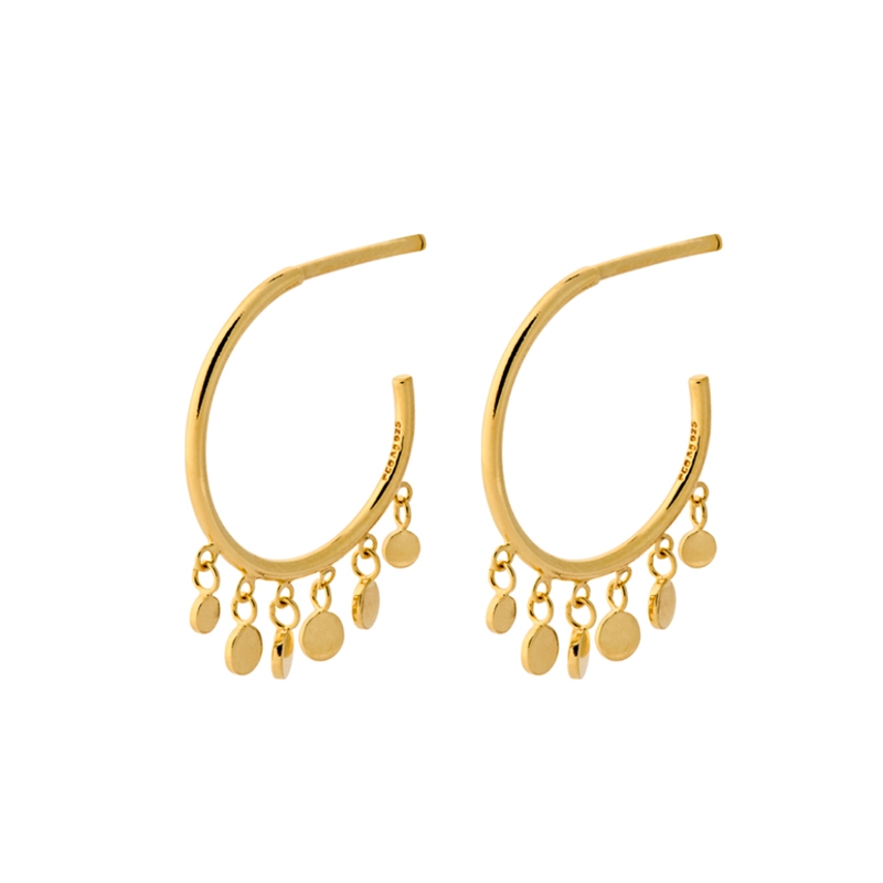 Pernille Corydon Glow Earrings 14 mm hos parfumerihamoghende.dk 