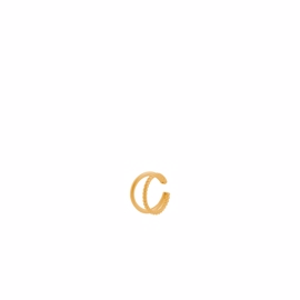 Pernille Corydon Maze Ear Cuff, One Piece 10,5 mm i parfumerihamoghende.dk