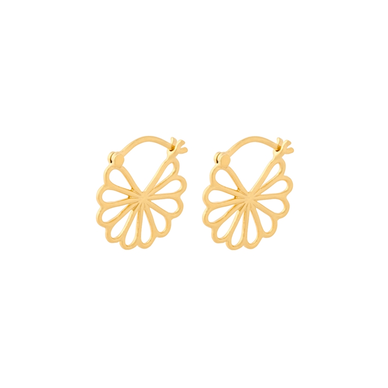 Pernille Corydon Small Bellis Earrings 17 mm hos parfumerihamoghende.dk 