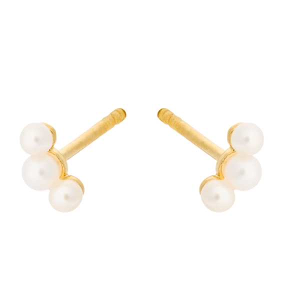 Pernille Corydon Ocean Pearl Earsticks 6 mm hos parfumerihamoghende.dk 