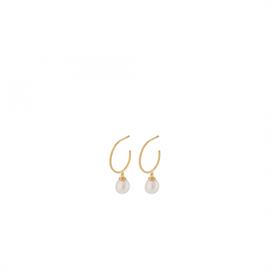 Pernille Corydon Ocean Dream Hoops 18 mm hos parfumerihamoghende.dk