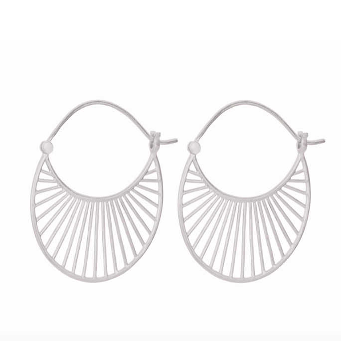 Pernille Corydon Large Daylight Earrings 30 mm hos parfumerihamoghende.dk