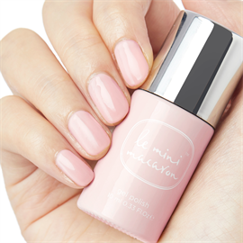 Le Mini Macaron Gel Neglelak - Fairy Floss 10 ml hos parfumerihamoghende.dk